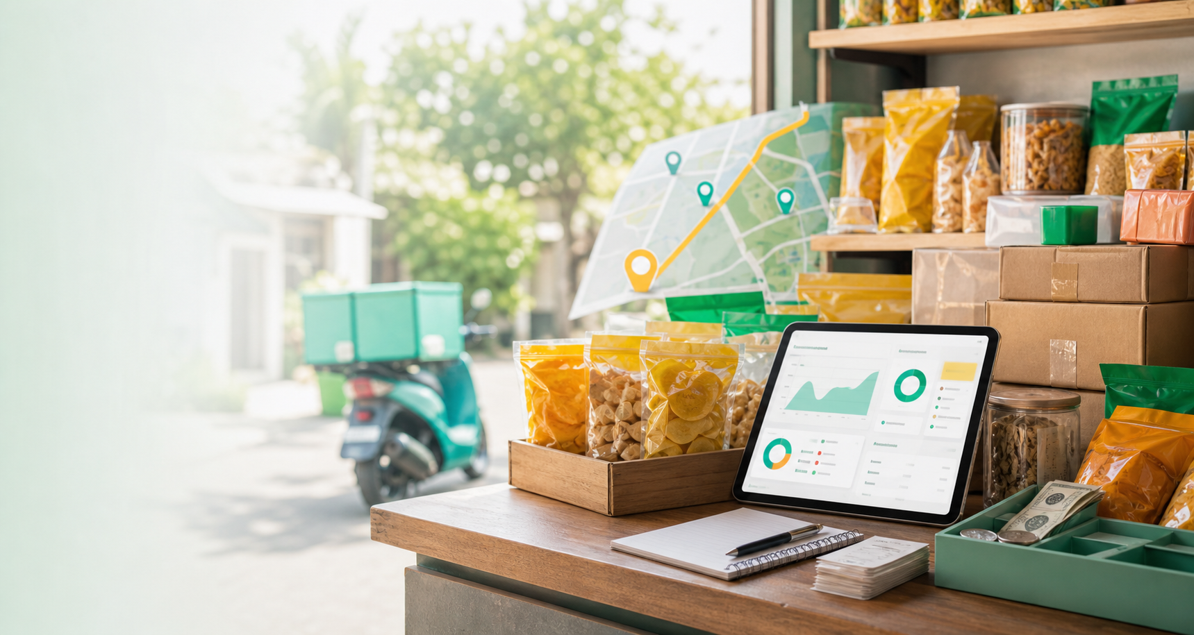 Produk titipan, dashboard konsinyasi, dan rekap setoran Ngider